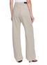 Back View - Click To Enlarge - LEMAIRE - High Rise Curved Twisted Seam Cotton Pants