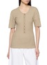 LEMAIRE Fitted Henley Top