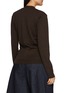 Back View - Click To Enlarge - LEMAIRE - Twisted Side Button V-Neck Sweater