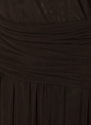  - LEMAIRE - Double Layer Sheer Draped Mesh Dress