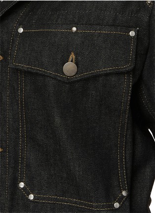  - LEMAIRE - Cropped Studded Cotton Denim Blouson