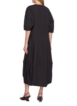 Back View - Click To Enlarge - LEMAIRE - Balloon Midi Dress