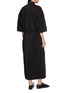 Back View - Click To Enlarge - LEMAIRE - Asymmetrical Draped Panel Shirt Dress