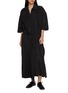Figure View - Click To Enlarge - LEMAIRE - Asymmetrical Draped Panel Shirt Dress