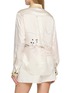 Back View - Click To Enlarge - LEMAIRE - Pointed Collar Landscape Print Silk Shirt