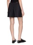 Back View - Click To Enlarge - LEMAIRE - Elasticated Contrast Waistband Cotton Silk Boxer Shorts