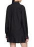 Back View - Click To Enlarge - LEMAIRE - Point Collar Cotton Silk Shirt