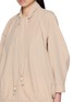  - LEMAIRE - Integrated Scarf Tie Cotton Blouse