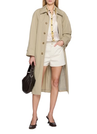 Figure View - Click To Enlarge - LEMAIRE - Cotton Twill Shorts