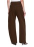 Back View - Click To Enlarge - LEMAIRE - High Rise Curved Twisted Seam Cotton Pants