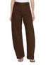 Main View - Click To Enlarge - LEMAIRE - High Rise Curved Twisted Seam Cotton Pants