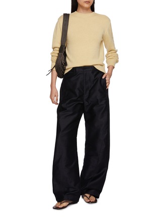 Figure View - Click To Enlarge - LEMAIRE - Reversible Button Front Cashmere Wool Knit Sweater