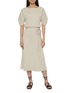 Main View - Click To Enlarge - LEMAIRE - Off Shoulder Draped Waist Dress