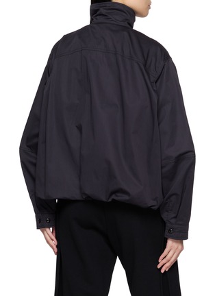 Back View - Click To Enlarge - LEMAIRE - Soft Pleated Cotton Blouson Jacket