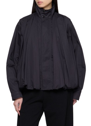Main View - Click To Enlarge - LEMAIRE - Soft Pleated Cotton Blouson Jacket