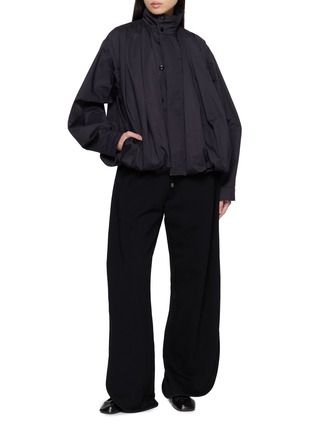 Figure View - Click To Enlarge - LEMAIRE - Soft Pleated Cotton Blouson Jacket