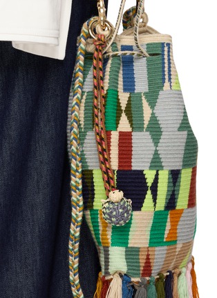 Front View - Click To Enlarge - GUANABANA - Iraca Bag Charm