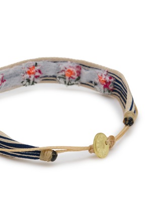 Detail View - Click To Enlarge - GUANABANA - Embroidered Bracelet
