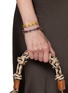 Figure View - Click To Enlarge - GUANABANA - Embroidered Bracelet