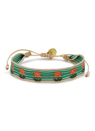 Main View - Click To Enlarge - GUANABANA - Embroidered Bracelet