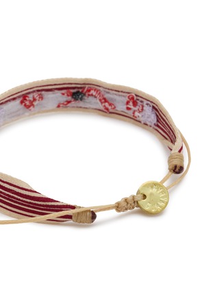 Detail View - Click To Enlarge - GUANABANA - Embroidered Bracelet