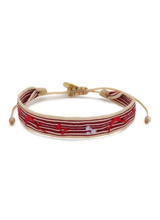 Main View - Click To Enlarge - GUANABANA - Embroidered Bracelet