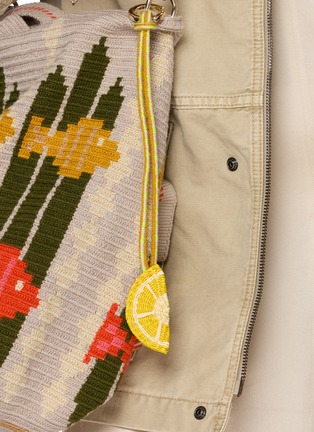 Front View - Click To Enlarge - GUANABANA - Iraca Bag Charm