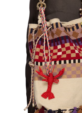 Front View - Click To Enlarge - GUANABANA - Iraca Bag Charm