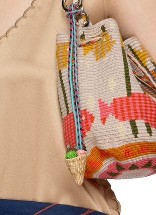 Front View - Click To Enlarge - GUANABANA - Iraca Bag Charm