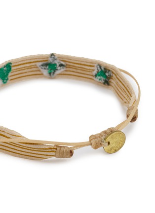 Detail View - Click To Enlarge - GUANABANA - Embroidered Bracelet