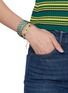 Figure View - Click To Enlarge - GUANABANA - Embroidered Bracelet
