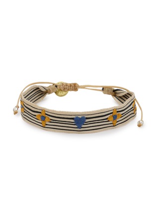 Main View - Click To Enlarge - GUANABANA - Embroidered Bracelet
