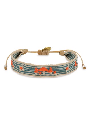 Main View - Click To Enlarge - GUANABANA - Embroidered Bracelet