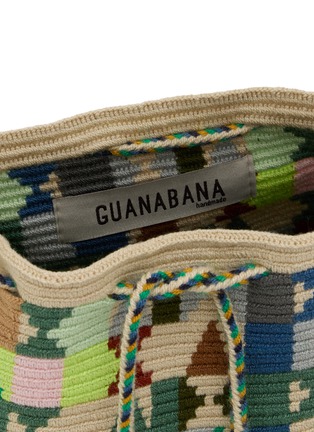 Detail View - Click To Enlarge - GUANABANA - Macramé Crossbody Bag