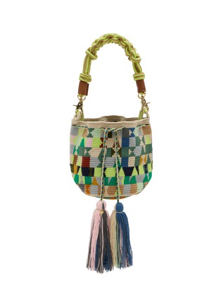 Main View - Click To Enlarge - GUANABANA - Macramé Crossbody Bag