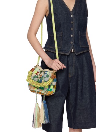 Figure View - Click To Enlarge - GUANABANA - Macramé Crossbody Bag