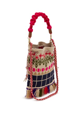 Detail View - Click To Enlarge - GUANABANA - Zoe Macramé Shoulder Bag