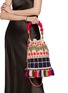 Front View - Click To Enlarge - GUANABANA - Zoe Macramé Shoulder Bag