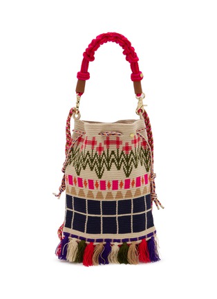 Main View - Click To Enlarge - GUANABANA - Zoe Macramé Shoulder Bag