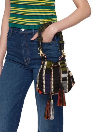Figure View - Click To Enlarge - GUANABANA - Macramé Crossbody Bag