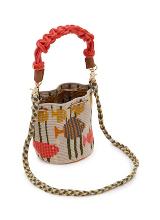 Detail View - Click To Enlarge - GUANABANA - Macramé Crossbody Bag