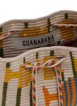 Detail View - Click To Enlarge - GUANABANA - Macramé Crossbody Bag