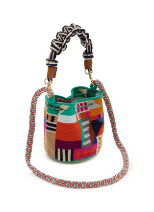 Detail View - Click To Enlarge - GUANABANA - Macramé Crossbody Bag