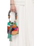 Front View - Click To Enlarge - GUANABANA - Macramé Crossbody Bag