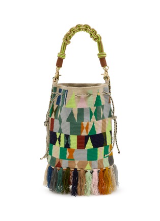 Main View - Click To Enlarge - GUANABANA - Zoe Macramé Shoulder Bag
