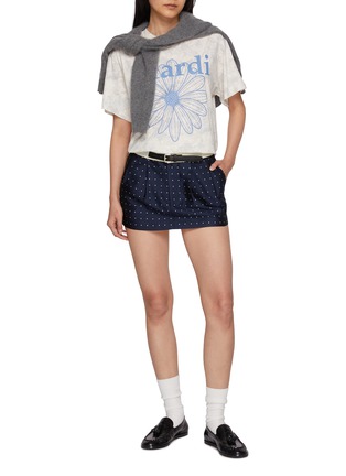 Figure View - Click To Enlarge - MARDI MERCREDI - Fleur Flowermardi Graphic Cotton T-Shirt