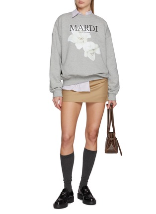 Figure View - Click To Enlarge - MARDI MERCREDI - Lilies 05 Cotton Sweatshirt