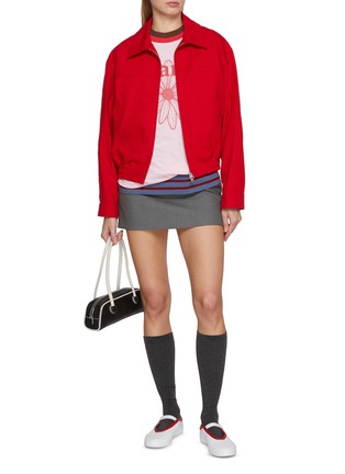 Figure View - Click To Enlarge - MARDI MERCREDI - FlowerMardi Ringer T-Shirt