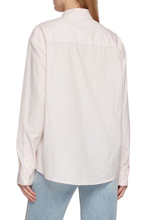 Back View - Click To Enlarge - MARDI MERCREDI - Embroidered Cotton Shirt