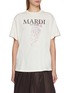 MARDI MERCREDI Lilies 01 Cotton T-Shirt